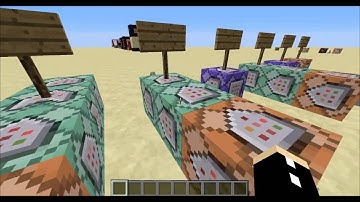 Different Types of Command Blocks - Minecraft Tutorial 1.10 and 1.9