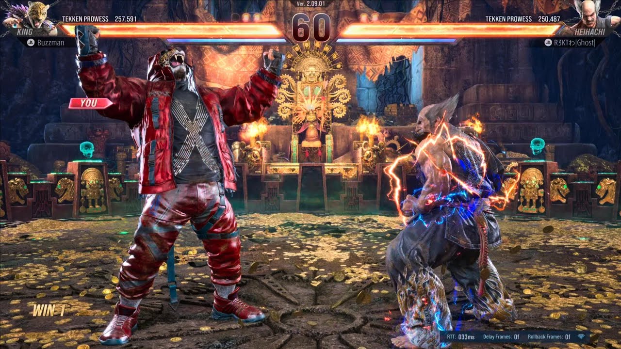 My King Fights And Humbles Overly Aggressive Heihachi!