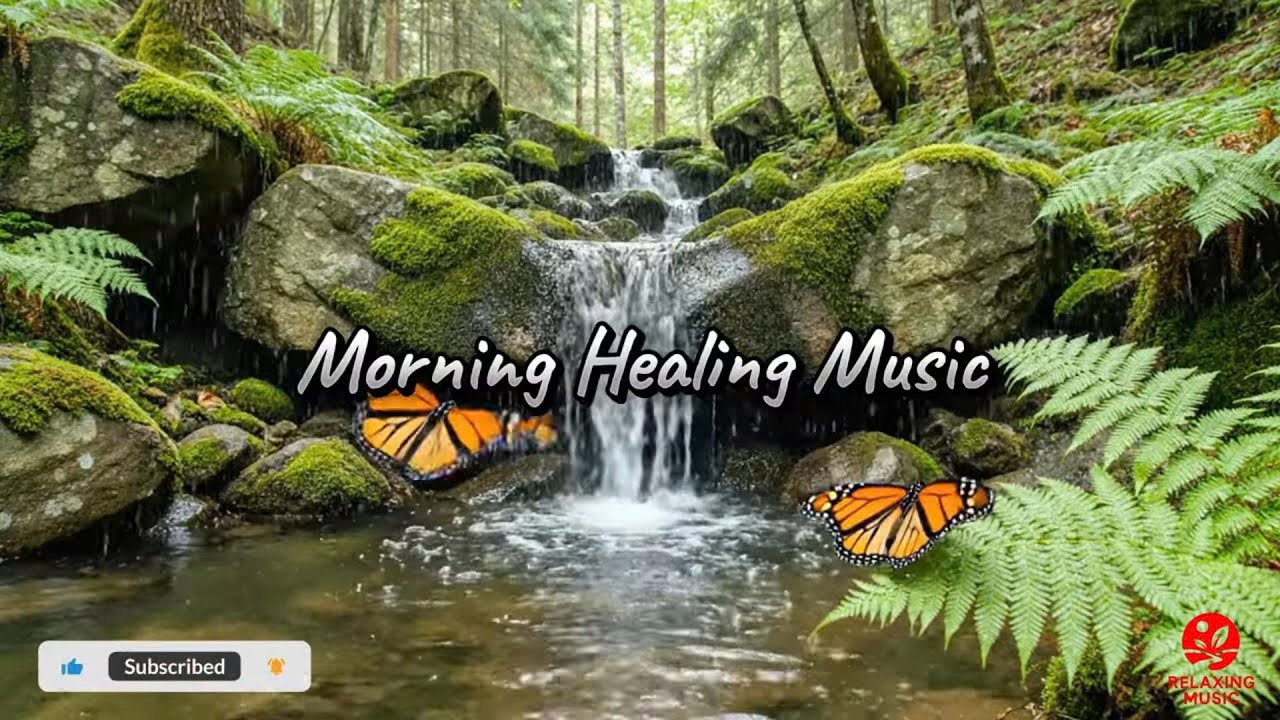 Morning Peace ☀️ Relaxing Nature Sounds | Birds & Flowing Water