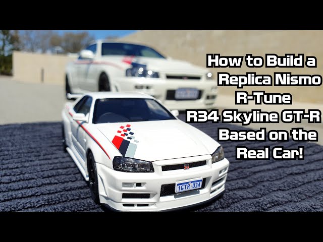 Building A Replica Nismo R-Tune R34 Skyline GT-R 1/24 Scale