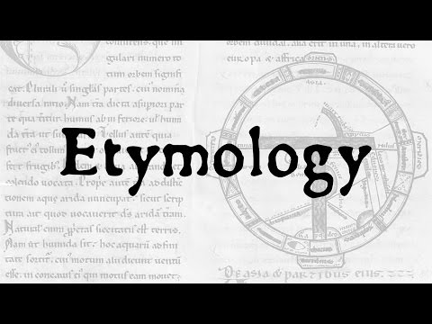 Etymology: Some History of Proto-Indo-European