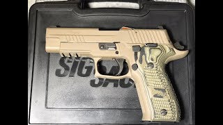 First impression on the sig p226