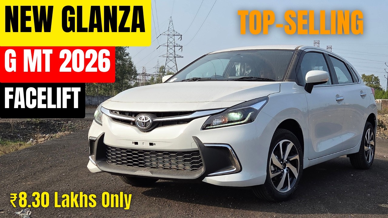 ALL NEW TOYOTA GLANZA 2026😍|| GLANZA G MT 2026😍|| DETAILED REVIEW HINDI🔥
