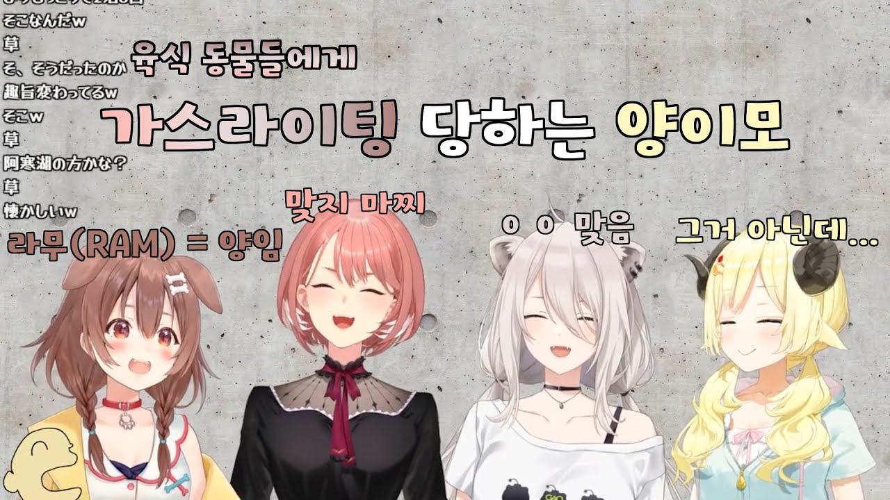 역시 '사신 코로네'답게 자연스럽게 세뇌를 시도하네ㅋㅋㅋ [이누가미 코로네/타카네 루이/시시로 보탄/츠노마키 와카메/이누타카시시라무 /홀로라이브 ]