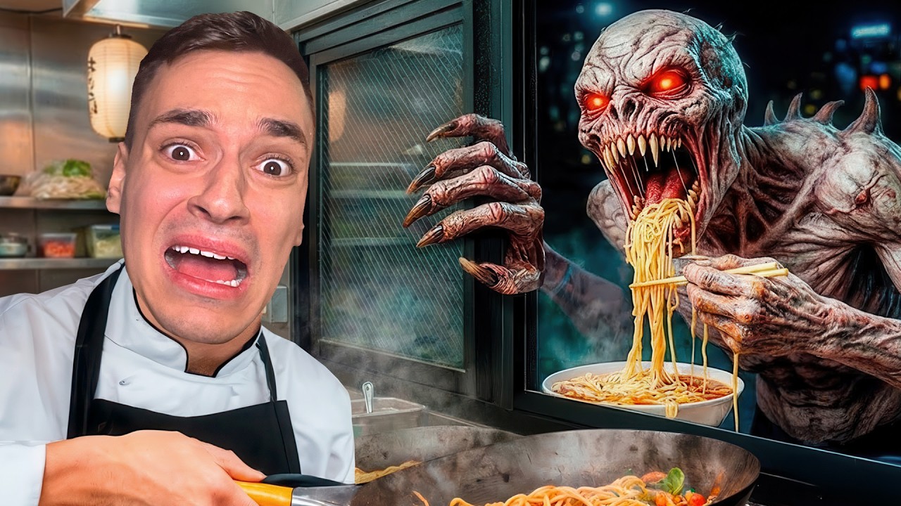 ОЦЕЛЯВАМ 1 НОЩ В РЕСТОРАНТ НА УЖАСИТЕ В РОБЛОКС!