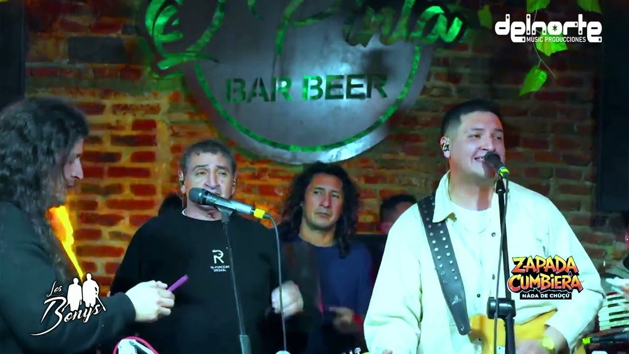 LOS BONYS EN VIVO EN LA ZAPADA CUMBIERA