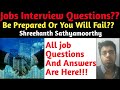 Job interview questionstamilshreekanth