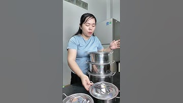 Bộ 5 nồi inox Klins có nắp dày dặn #dungdanda7 #reviewgiadung #youtubeshopping