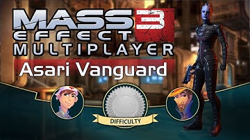 Mass Effect 3 Multiplayer - Asari Vanguard | Firebase Ghost (Silver)