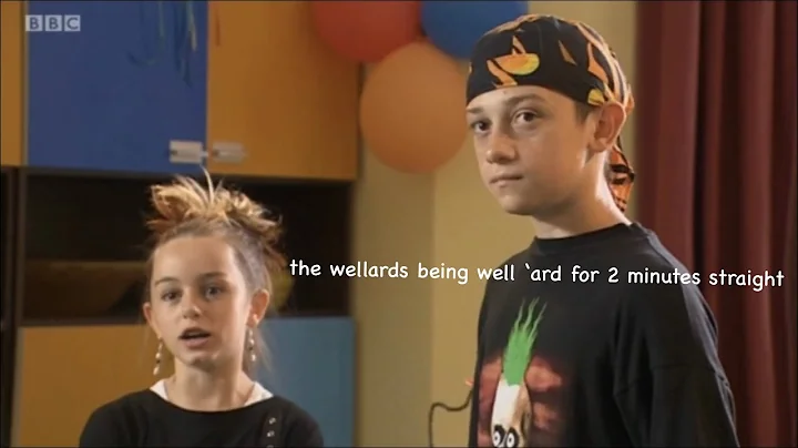 the wellards being well ard for 2 minutes straight