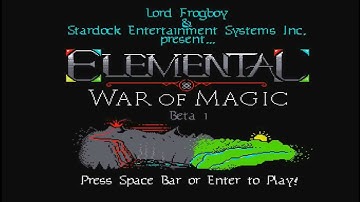 Elemental: War of Magic Beta1 intro movie