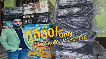 NEW DECK PLAYER FOR SALE | CASSETTE DECK PLAYER FOR SALE