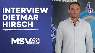 "Das ist mein Verein" | Dietmar Hirsch im Interview | #MSVereint | ZebraTV | 24.05.2024