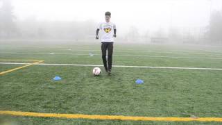 Zig Zag Excelertion Cone Dribble - Toe Taps + Drag Touch screenshot 4