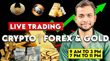 Live Crypto , Forex & Gold Trading Scalping 🔴 | 14 Nov 25 |  Liquidity sweep , Order block & Setups