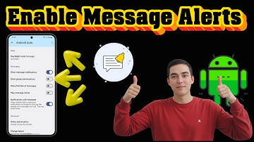 Hoe u berichtmeldingen in Android Auto inschakelt - Stapsgewijze handleiding