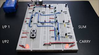 Binary Algebra Part 3 - The HALF ADDER