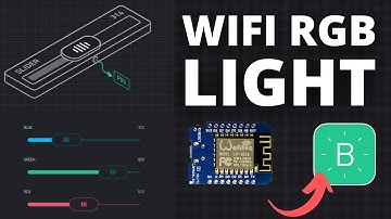 📱 Lámpara LED DIY WiFi RGB | ESP8266 y Blynk