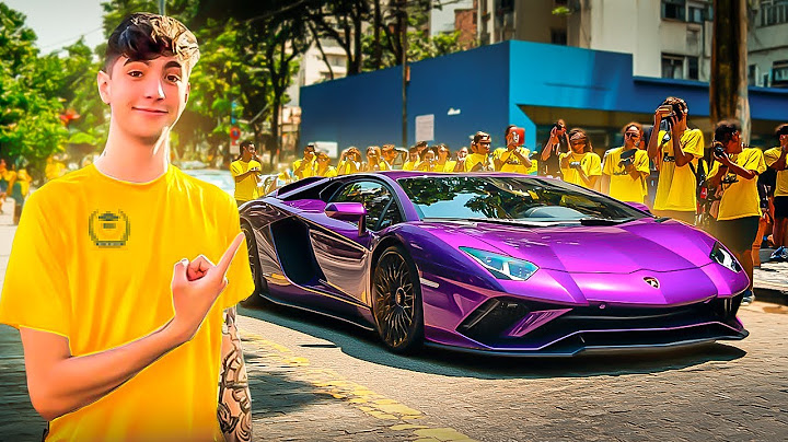 Busquei o Zanella na escola de Lamborghini 🔥