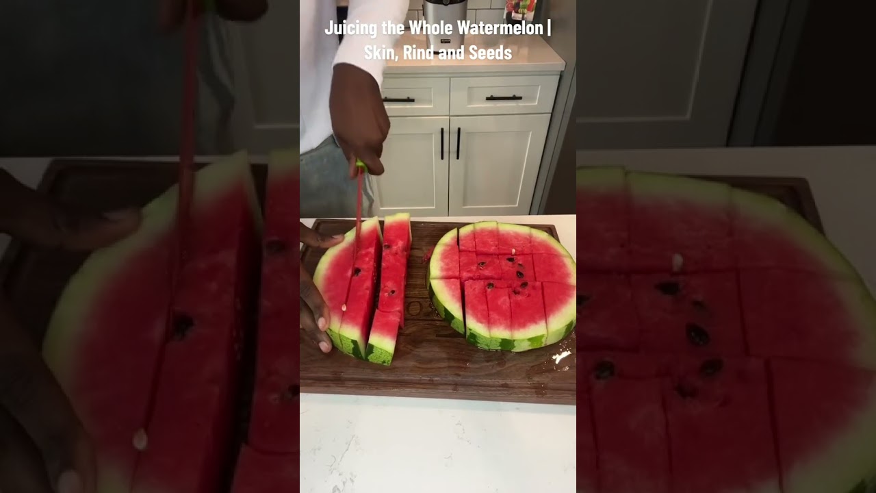 Benefits of Juicing Whole Watermelon | Skin, Rind & Seeds #health #healing #watermelon #juice
