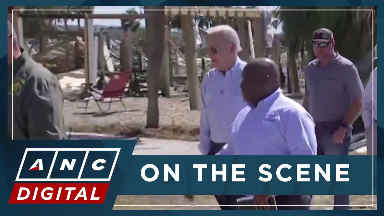 LOOK: Biden tours storm damage in Florida | ANC - YouTube