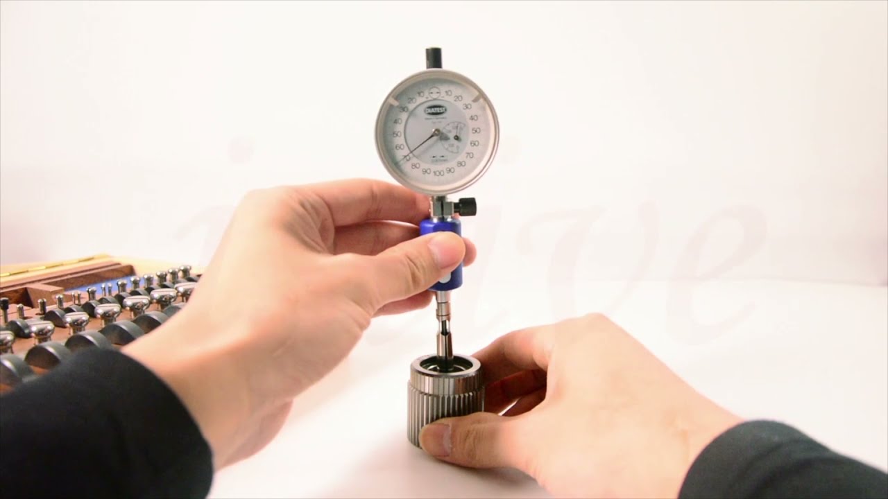 Zero setting of a DIATEST split ball probe