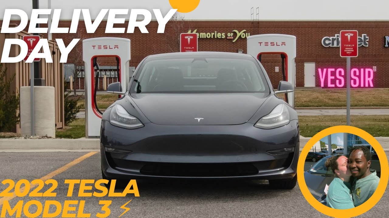 Tesla Model 3 Delivery Day Super Fast Delivery With Touchless Experience Super Excited 