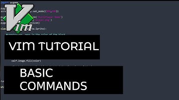 Vim Tutorial #1 | Basic Commands