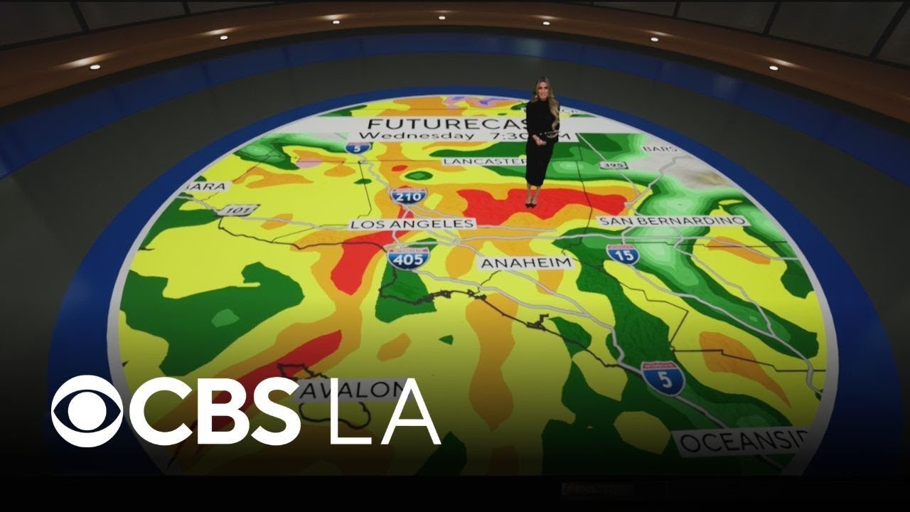 Heavy rain to hit Southern California on Christmas Eve - YouTube