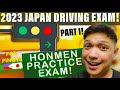 Honmen driving test in japan 2023 english questions and answers karimen and moped exams tagalog