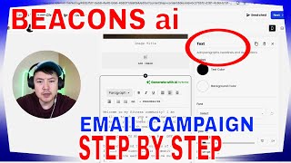 ✅  How To Make Email Campaign With Beacons AI 🔴