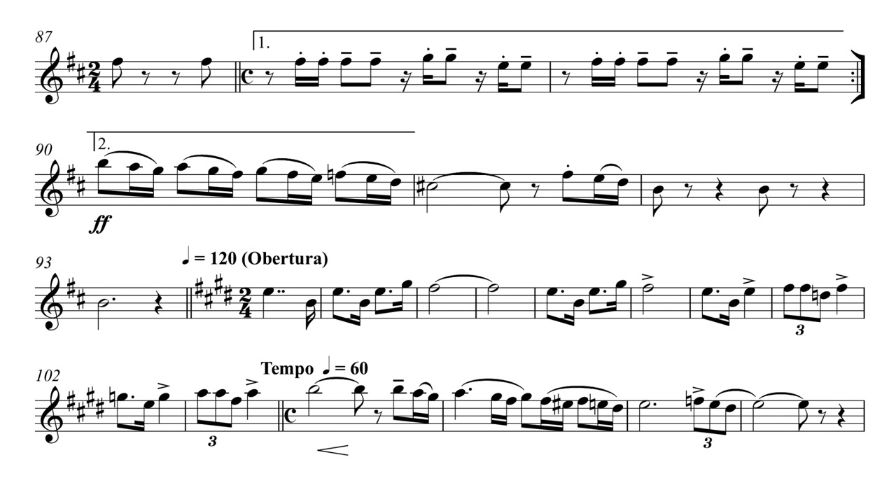GÉNESIS - MARCHA PROSECIONAL. PARTITURA TROMPETA 🎺