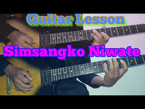 Simsangko niwate Guitar Lesson  Song Composed by Lucas Marak
