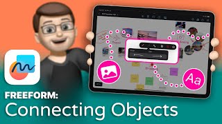 Freeform: Adding Lines, Arrows and Linked Connectors  |  Complete Guide for iPad (5/9) screenshot 3