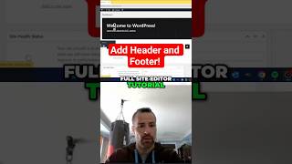 WordPress FSE Header and Footer Tutorial