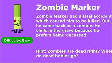 HOW TO GET ZOMBIE MARKER (FIND THE MARKERS)