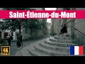 【4K】Paris Saint-Étienne-du-Mont and Place de l'Abbé Basset Walking Tour