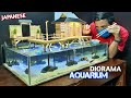 Make A Japanese Teahouse Diorama Aquarium - DIY AQUARIUM DECORATIONS IDEAS