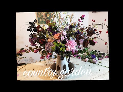 Jug flower arrangement Table  centerpiece wedding flower 져그 플라워 어렌지먼트 테이블센터피스 꽃꽂이 웨딩장식