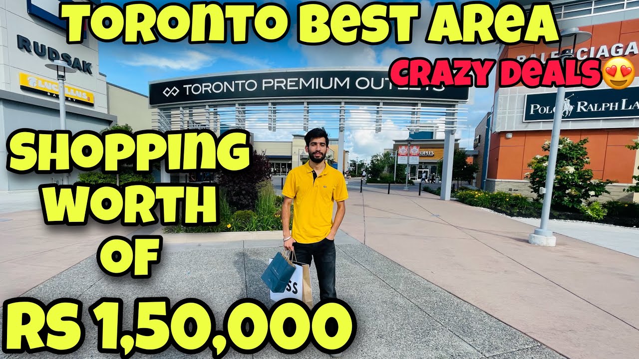 Toronto Premium Outlets, Best shopping area in canada