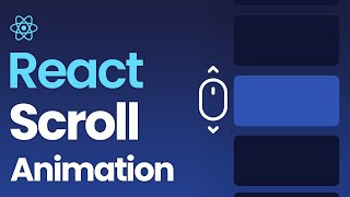 React Scroll Animation | Text Scroll Animation In React