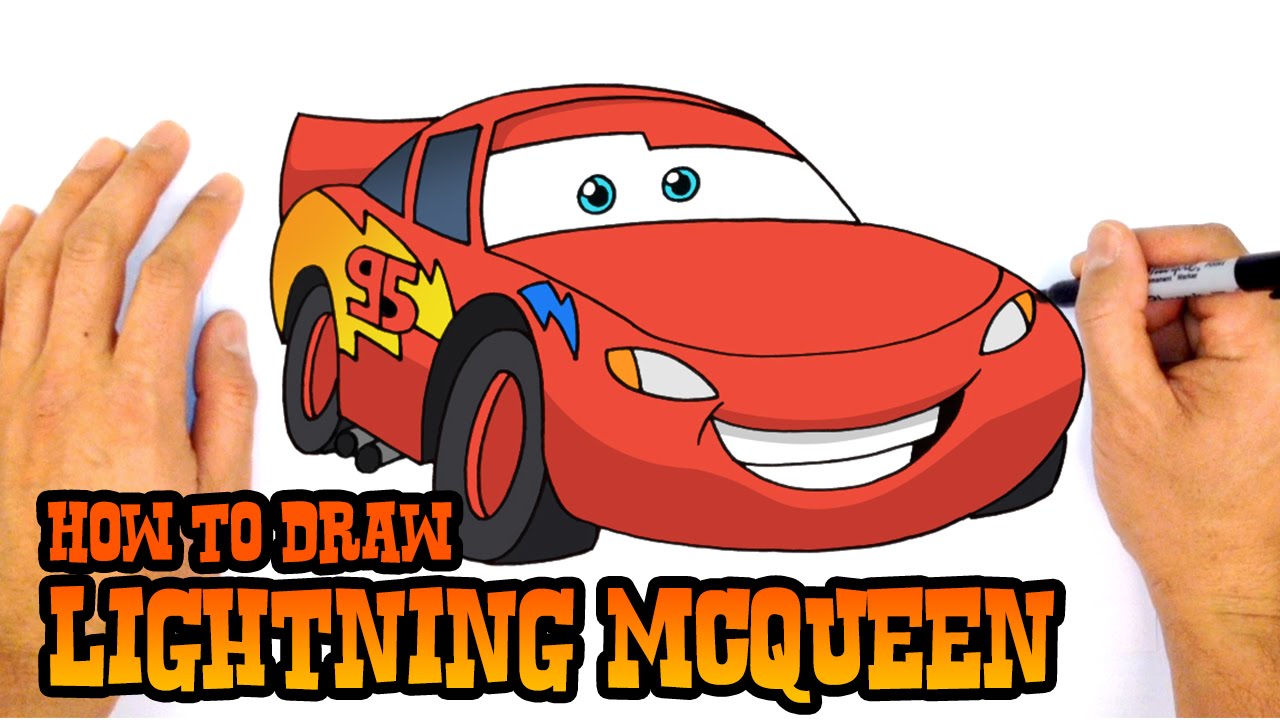 How to Draw Lightning McQueen