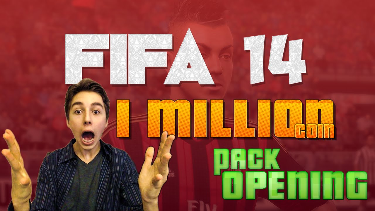 FIFA 14 Ultimate Team Ep.1 - 1 MILLION Coin Pack Opening | PS4 fifa 14 gameplay world cup