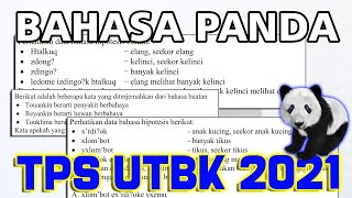 TPS UTBK 2021 - BAHASA PANDA