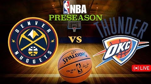 OKLAHOMA CITY THUNDER VS DENVER NUGGETS NBA PRESEASON FULL GAME | NBA 2K26 GAMEPLAY