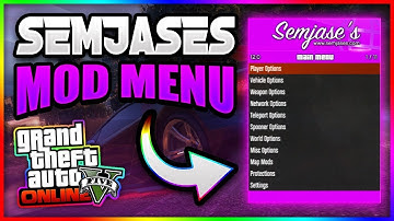 GTA 5 ONLINE - SEMJASES V12 INSANE MOD MENU SHOWCASE + 10 KEY GIVEAWAY! (GTA V MODS)