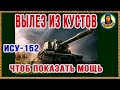 ВЫЛЕЗ ИЗ КУСТА в город и ПОПАЛ в АД! Они орали!  ИСУ-152К wot ИСУ 152 World of Tanks