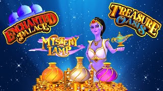 TWO VERSIONS!  AMAZING BONUSES!  Mystery of the Lamp | Bonus rounds compared!