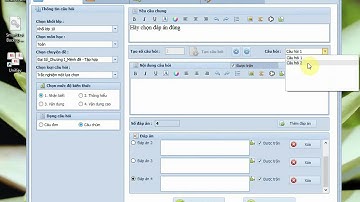 PHẦN MỀM TRẮC NGHIỆM SMART TEST| HƯỚNG DẪN TẠO CÂU CHÙM TRẮC NGHIỆM ĐÚNG, SAI, TỰ LUẬN