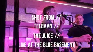 SHOT FROM // TELEMAN // THE JUICE // LIVE AT THE BLUE BASEMENT , LONDON (THIRD MAN RECORDS)